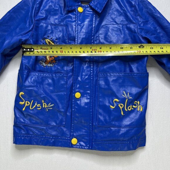 Vintage Tigger Raincoat Toddler Size 3x Blue World Of Disney - Picture 6 of 13
